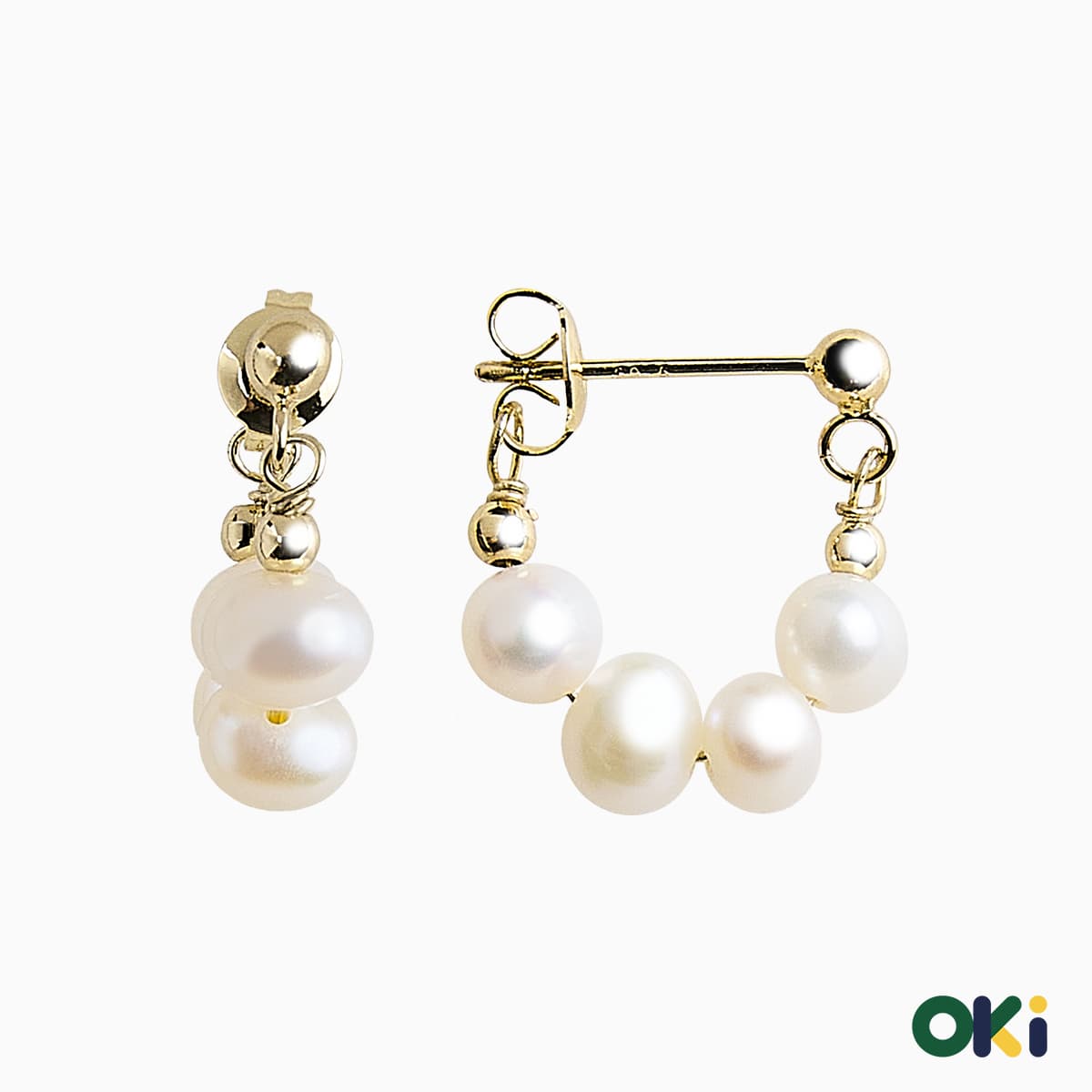 Commencer earrings OKi Fashion accessories jewely pearl hypoallergenic
