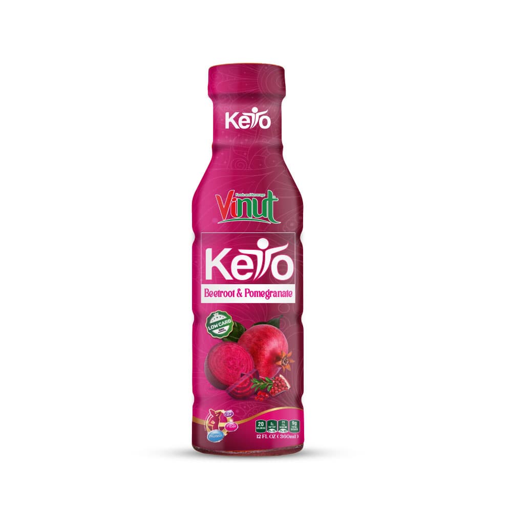 360ml VINUT Keto Beetroot _ Pemogranate Juice drink