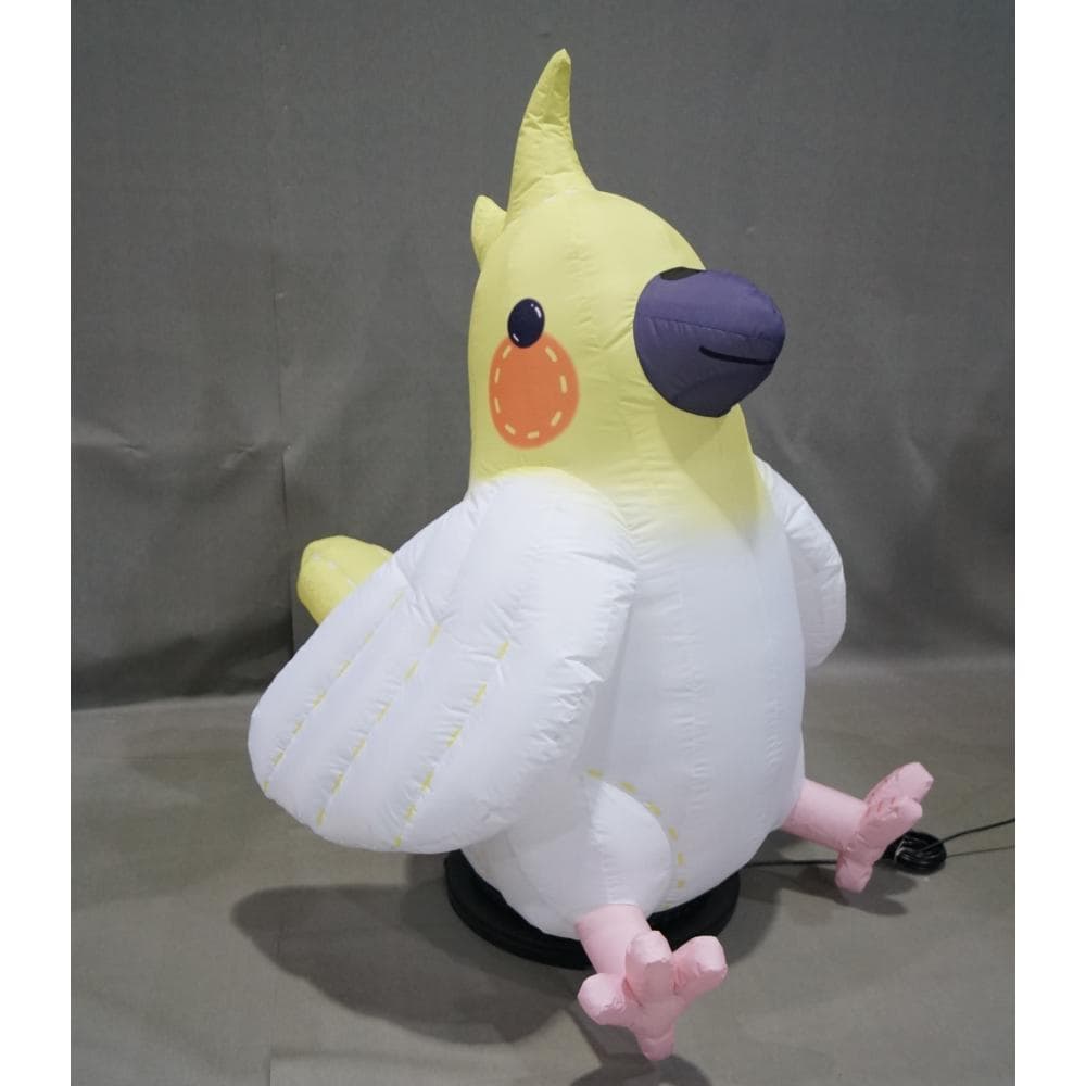 Yellow Plush Parrot Inflatable