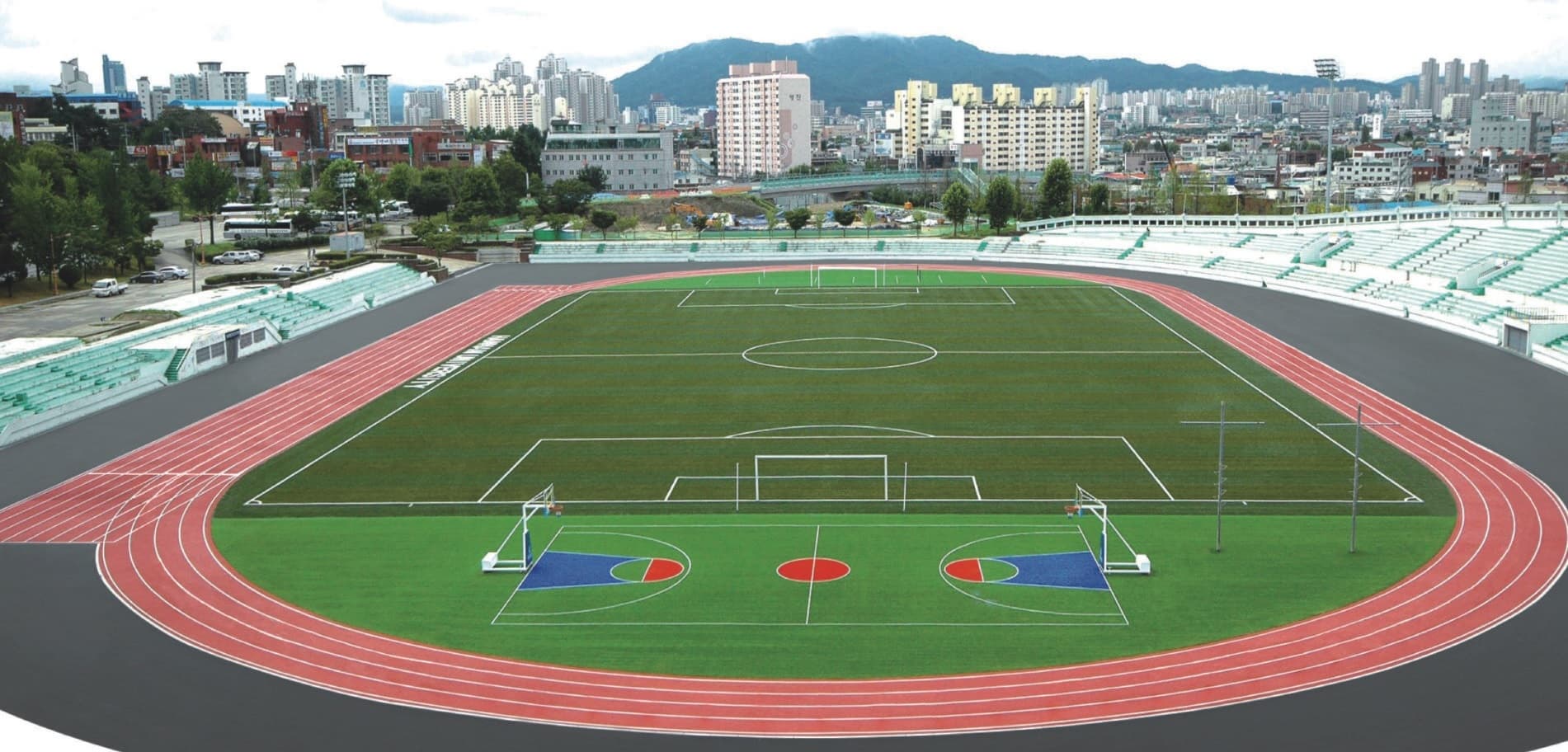 Artificial Grass_Football / Futsal / School Playground | tradekorea