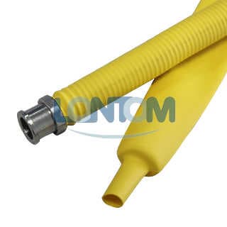 Yellow Heat Shrink Tube For Gas Hose