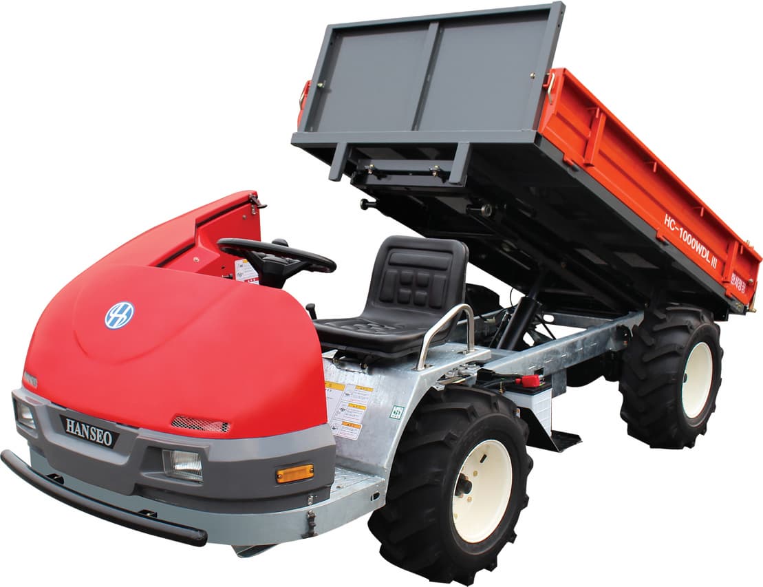 Agricultural Mini Dumper _ Wheel _ Crawler Types  _Korea