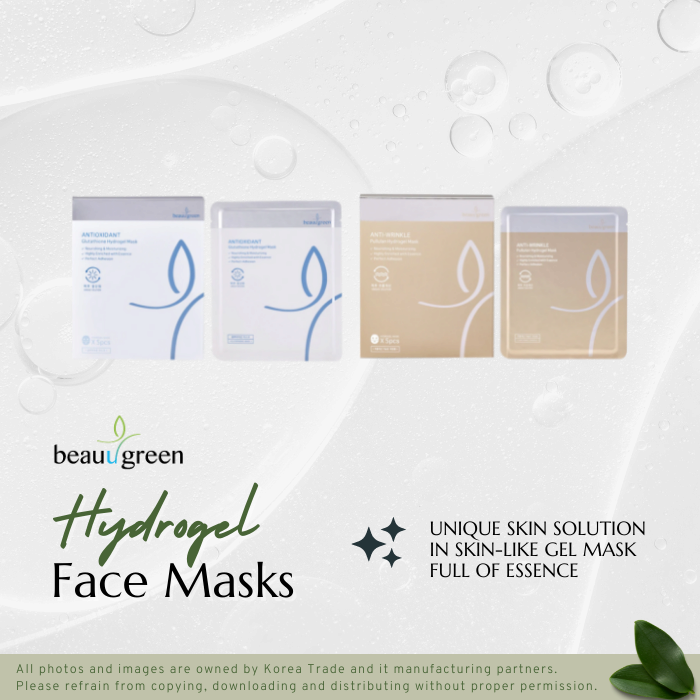 Beauugreen Hydrogel Face Masks