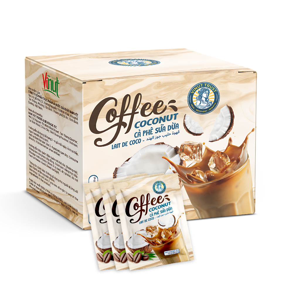 _20bags_Box_ Freeze Dried Instant Coconut Milk Arabica Coffee Powder _ Free Sample_ Wholesale