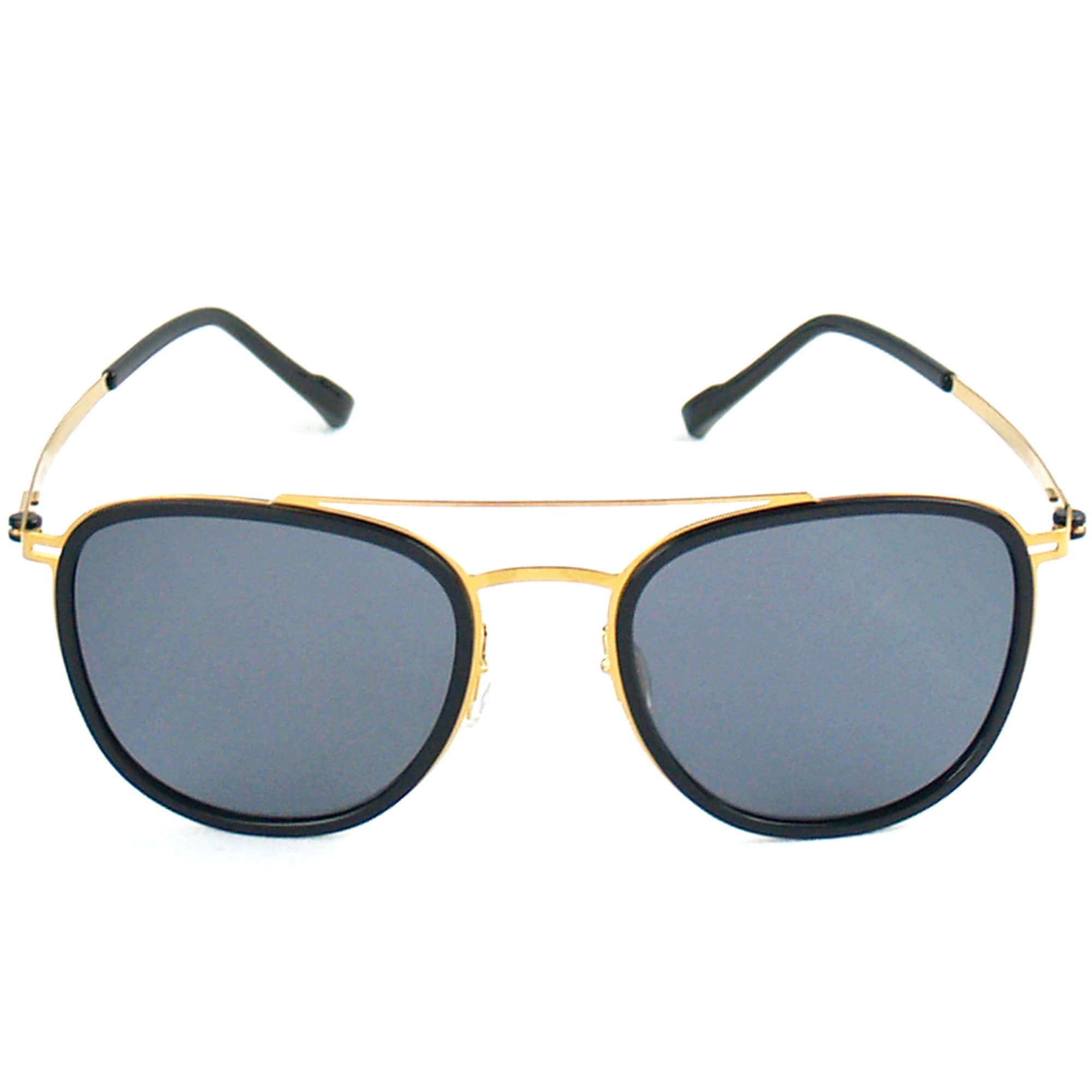Aviator Acetate _ Thin Stainless Steel  Frame Sunglasses