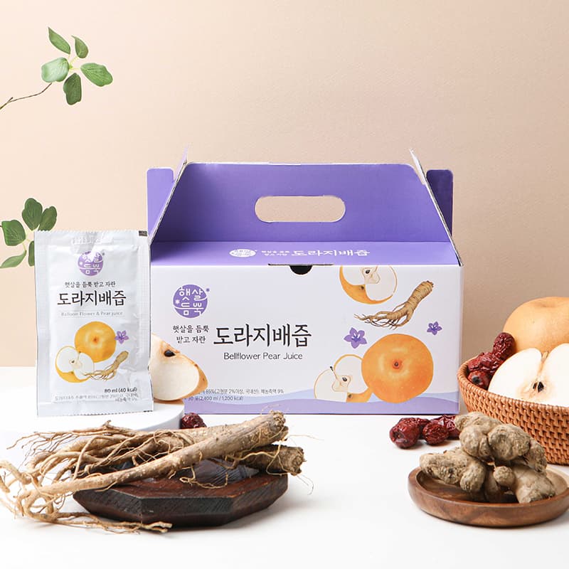100_  korean bellflower _ pear juice