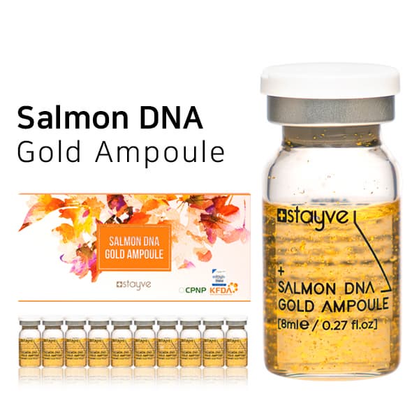 STAYVE SALMON DNA GOLD AMPOULE 10 X 8ml