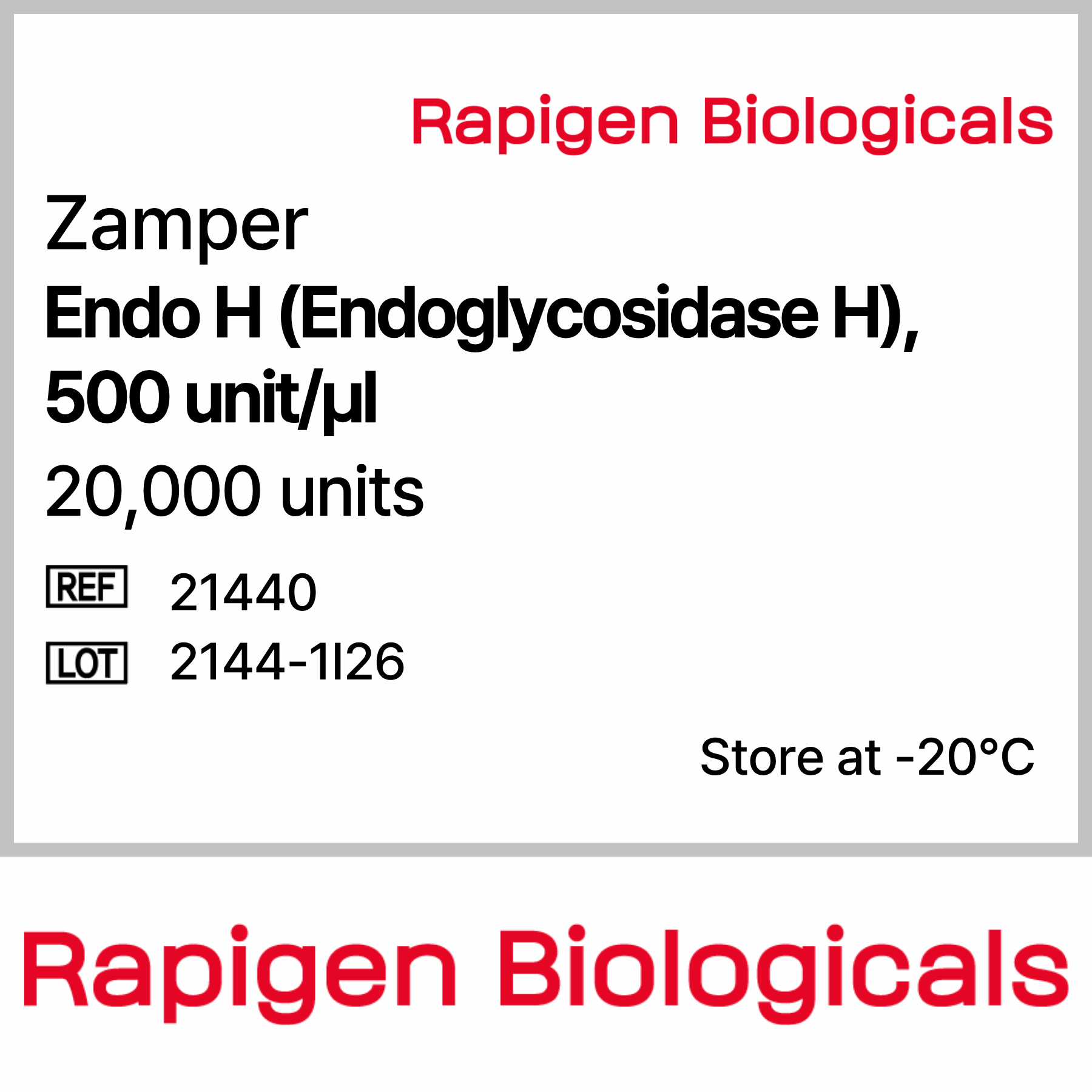 Zamper Endo H _Endoglycosidase H_