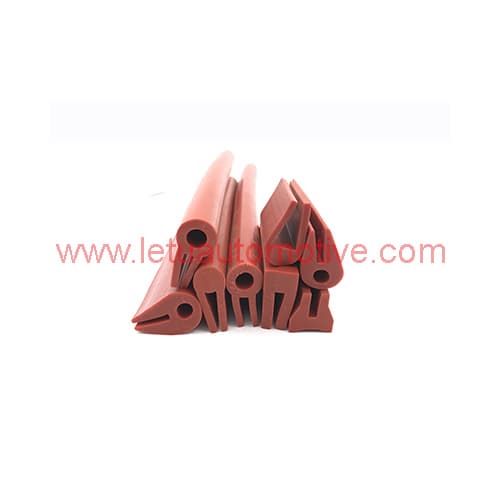 China Extruded Silicone Rubber Profiles Manufacturer