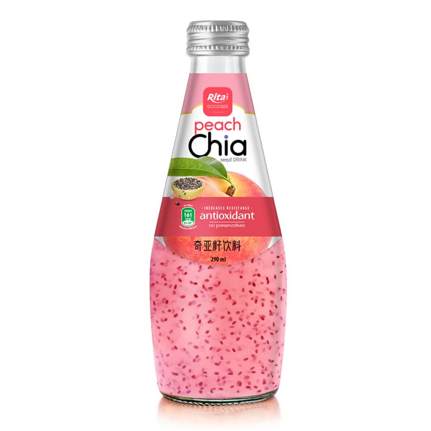 Wholesale Chia Seed Drink With Peach Flavor