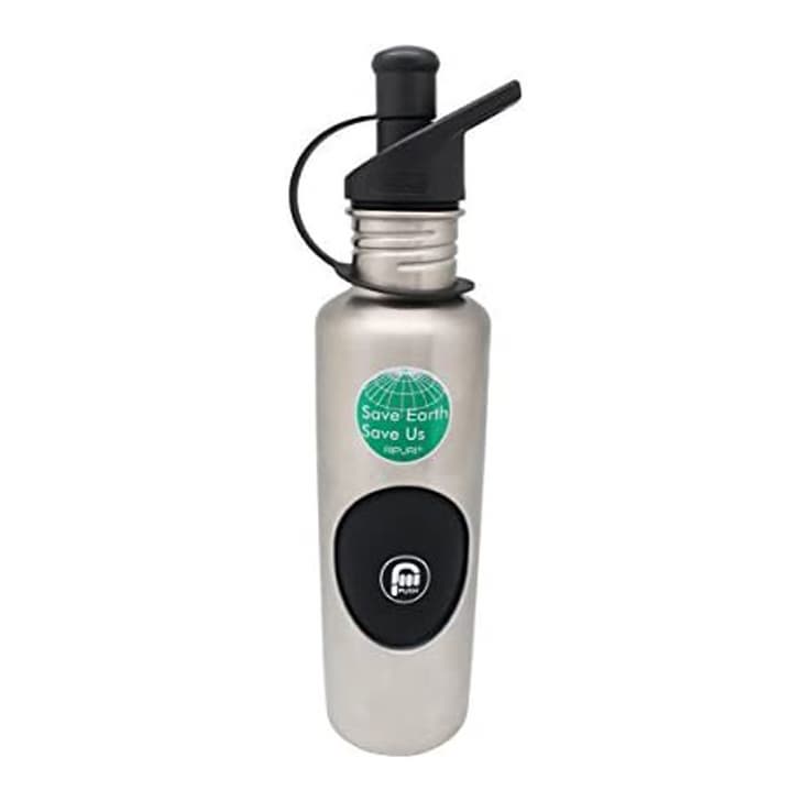 RIPURI Classic Power PUMP 27oz stainless steel filter water bottle
