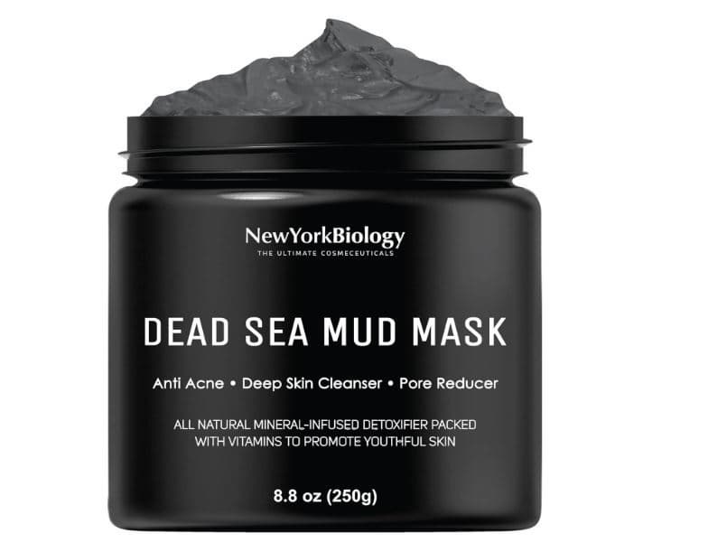 New York Biology Dead Sea Mud Mask for Face and Body _ Spa Quality Pore Reducer for Acne_ Blackheads