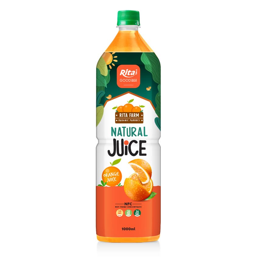 Natural Organic Orange Juice Own Brand