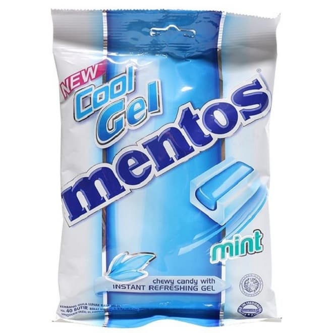 MENTOS COOL GEL CHEWY CANDY | tradekorea