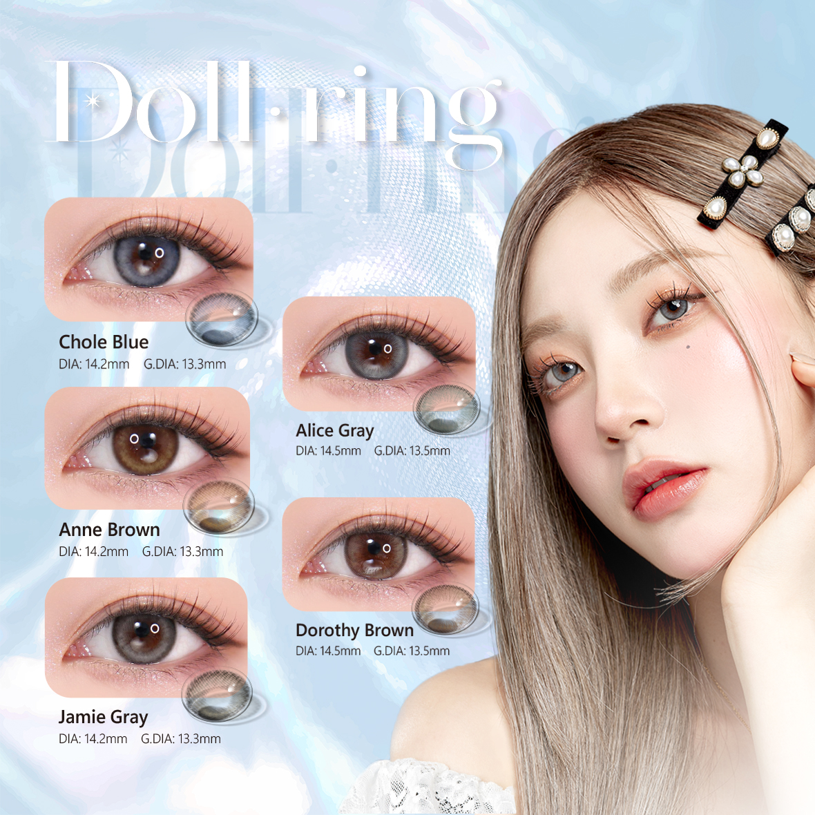 Color contact Lens _ eyesm _Dollring Series_