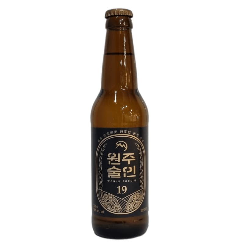 WONJUSOOLIN_ 100_ distilled Korean soju_ ABV 19_ _  22_