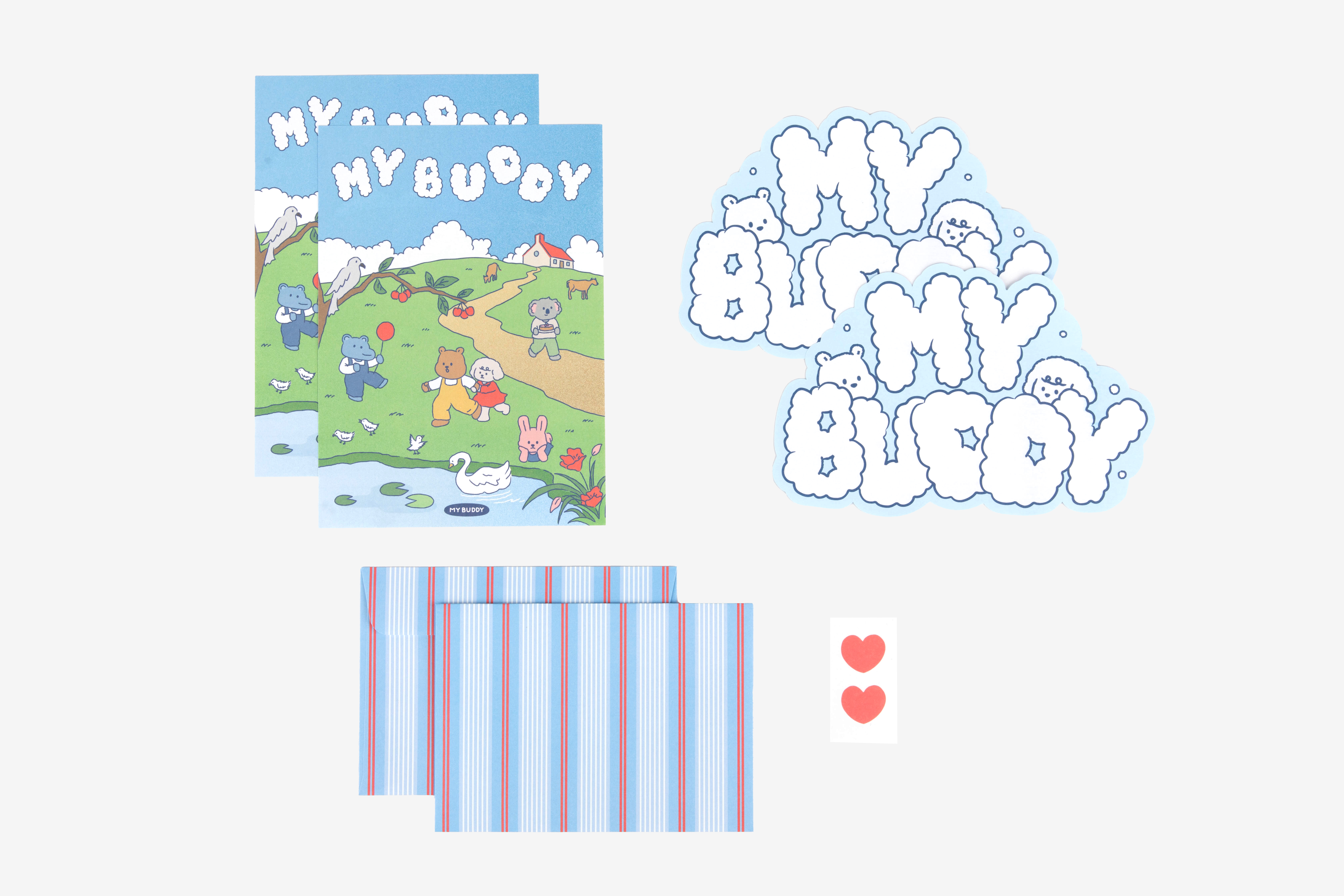 Envelope _My buddy_ _ 02 Good day