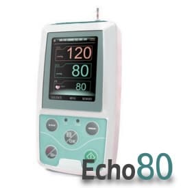 blood pressure with pulse oximeter   Echo80