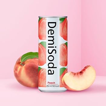 Demi Soda Peach 250ML JUICE