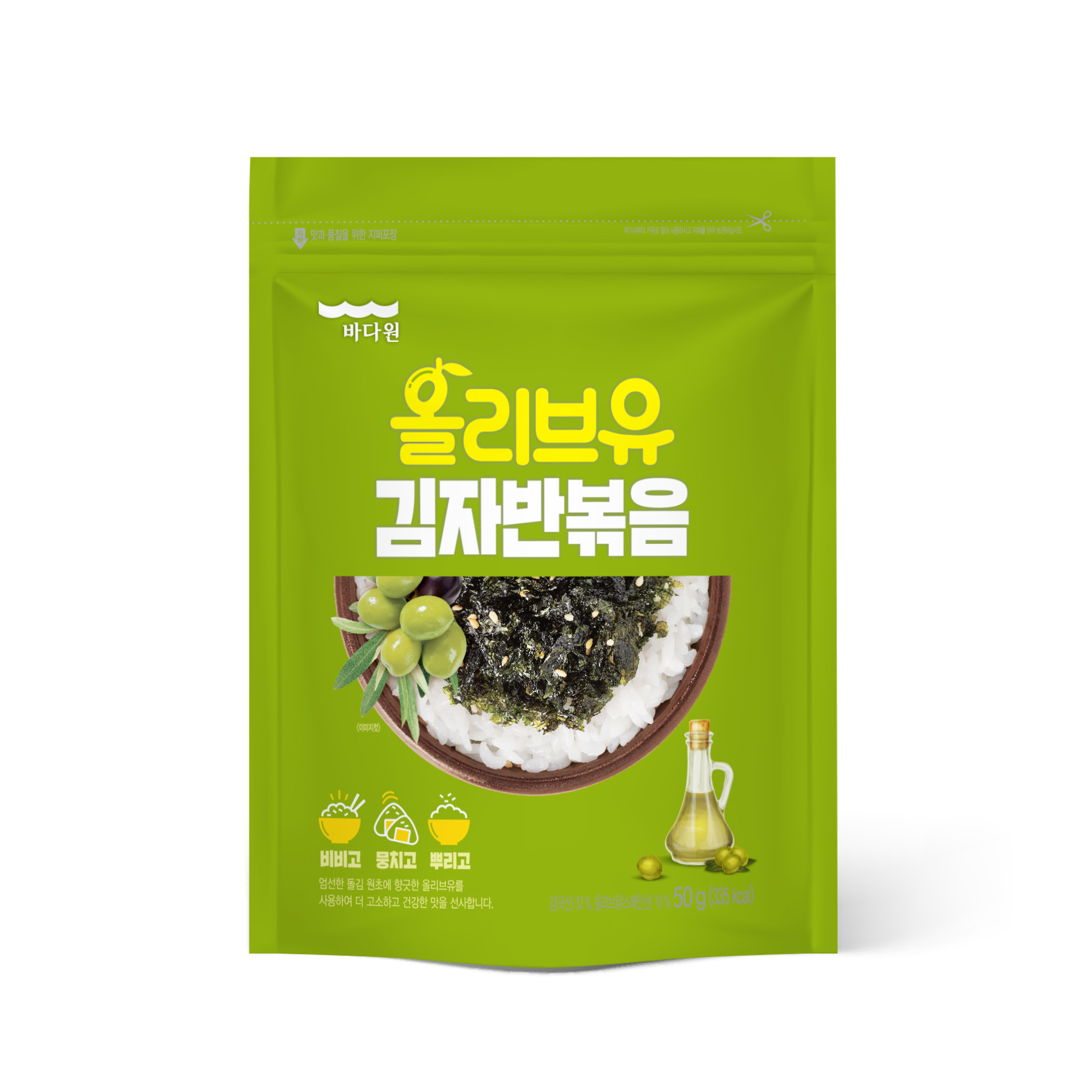 Olive oil _ Seasoned Seaweed _Gimjaban_ 60g
