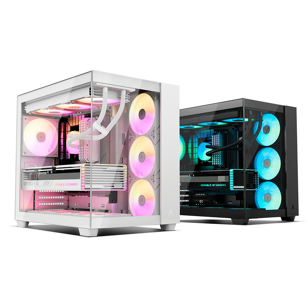 ABKO UD50 BLUE WHALE, Dual-Chamber, BTF, Pre-installed 4*120 ARGB FANS