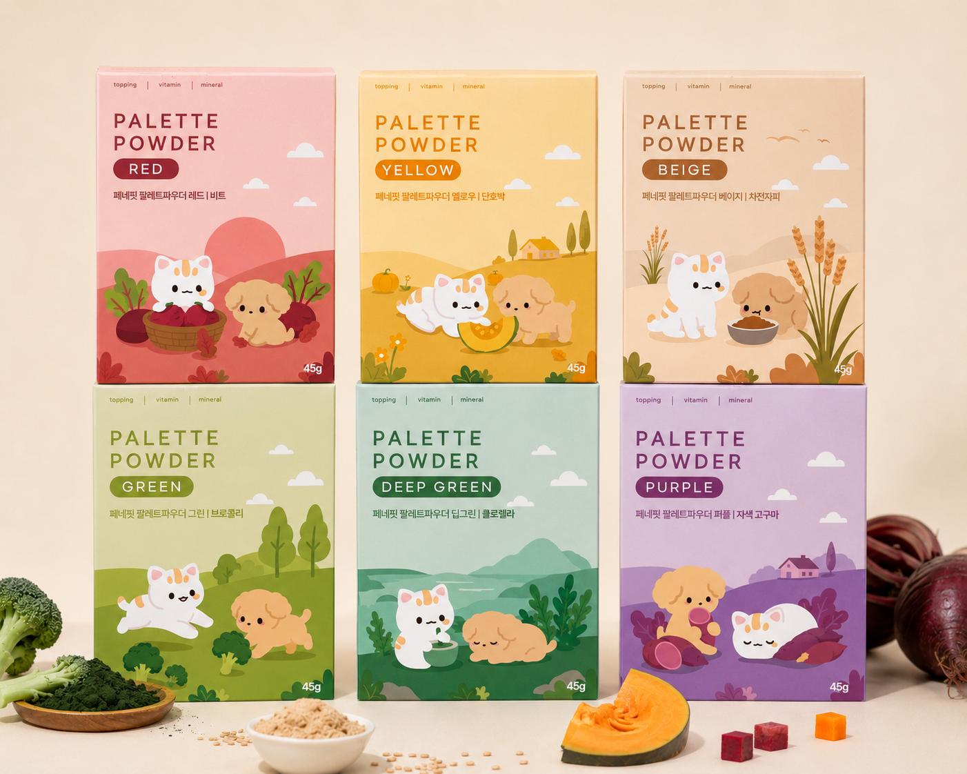 PENEFIT Palette Powder _ Pet Nutrition Topper