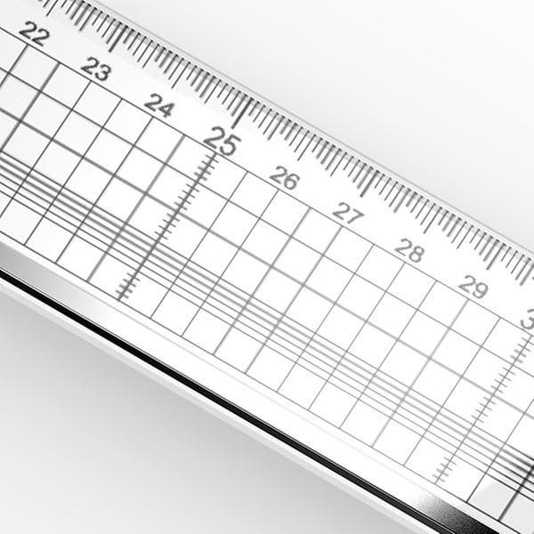 Safe Cutting Ruler 50cm