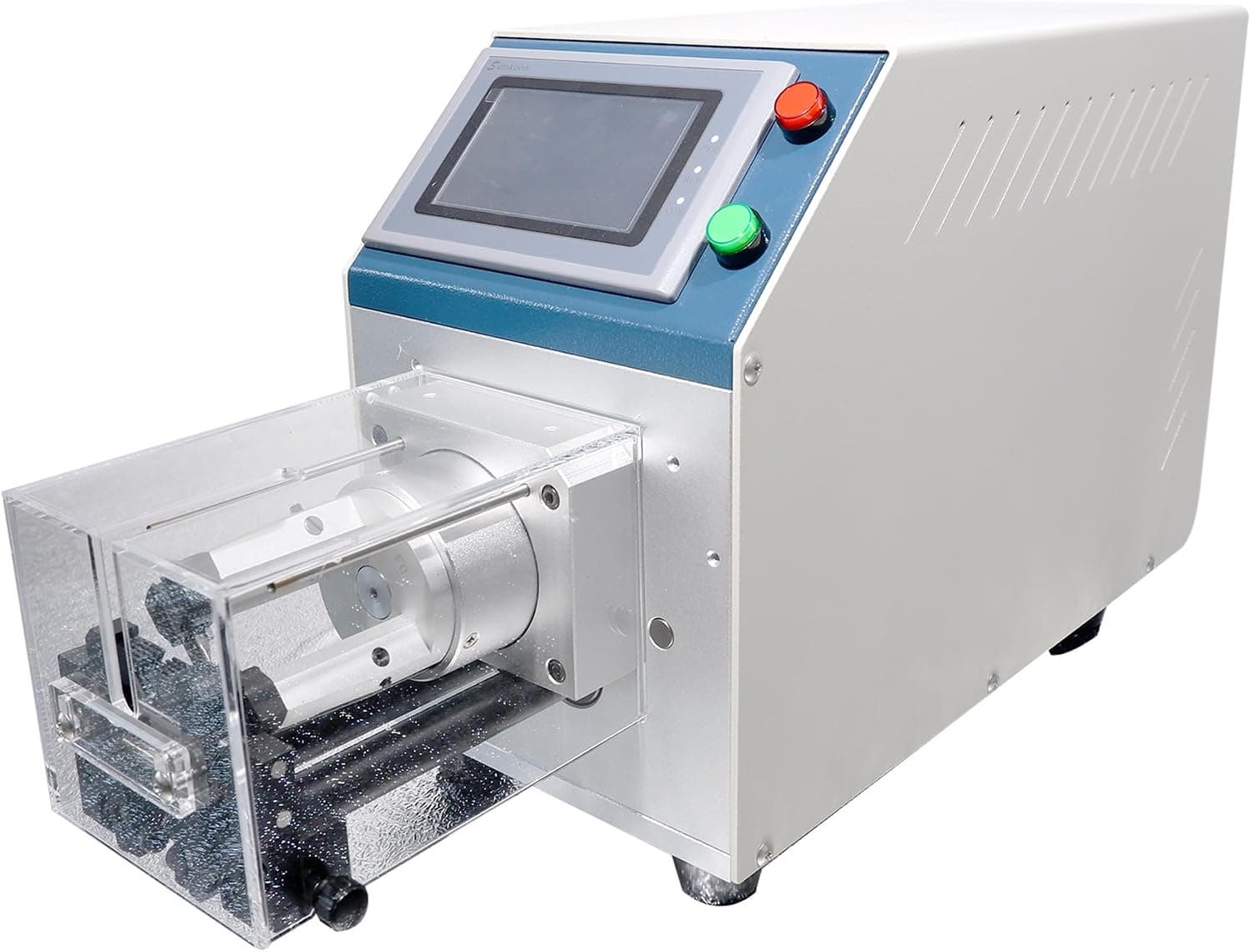 Coaxial Cable Wire Stripper Machine Automatic Electric Machine RF Antenna Stripper LCD Touch Screen