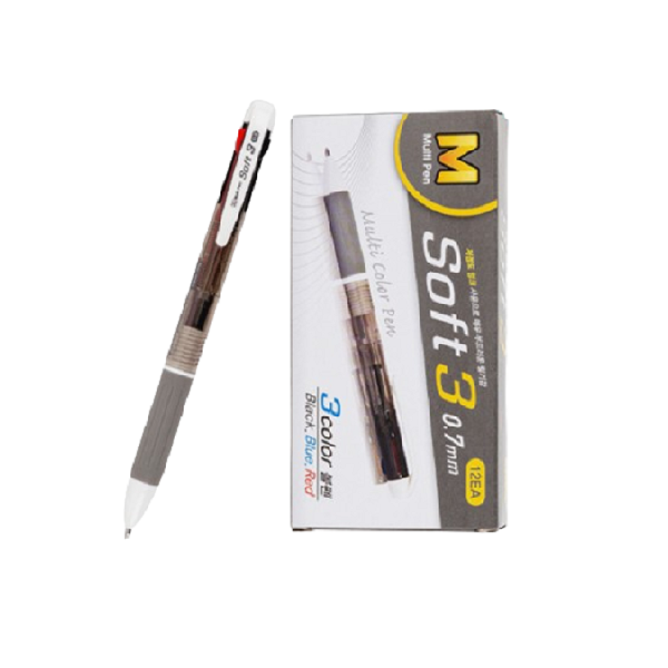 M Soft 3 Multi Pen Oil Based Pen
