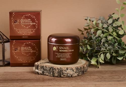 KOREA COSMETICS SKININE JIGOTT SNAIL REPARING CREAM