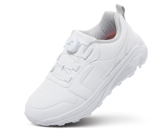 Licata_ Gravita Dial Height_boost Spikeless Golf Shoes for Women _Color_ White_