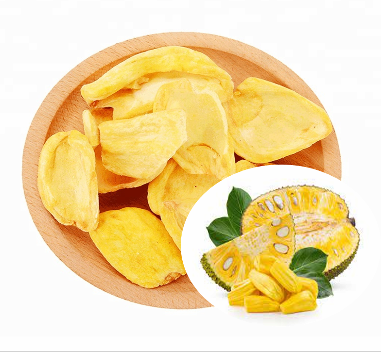 Vacuum fried jackfruit chips OEM packaging wholesale export with good price_Dried jackfruit snack