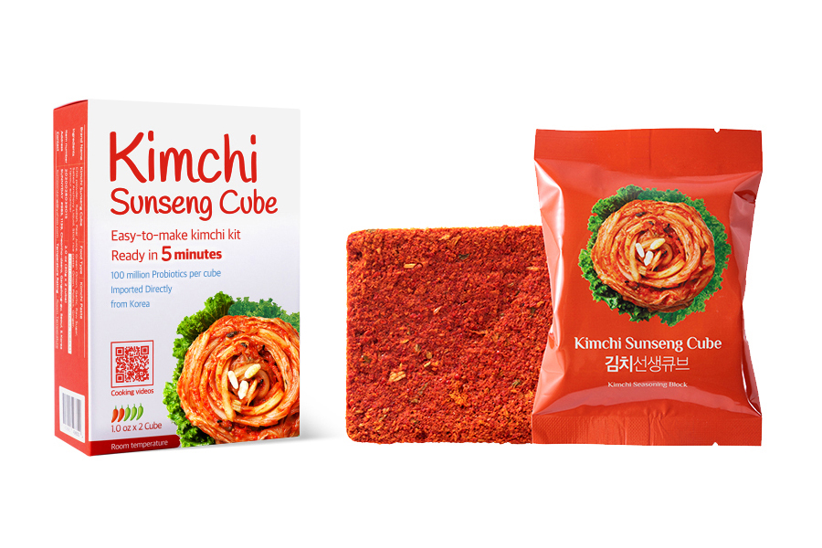 Kimchi Sunseng Cube 2_0 oz _1Box_ Pack of 2_ _ Anchovies Quickly Make Korean Traditional Kimchi_