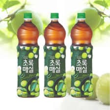 Green Plum WOONGJIN Juice Drink 180Ml 1_5L Plum Juice Healthier Choice Plum Drink