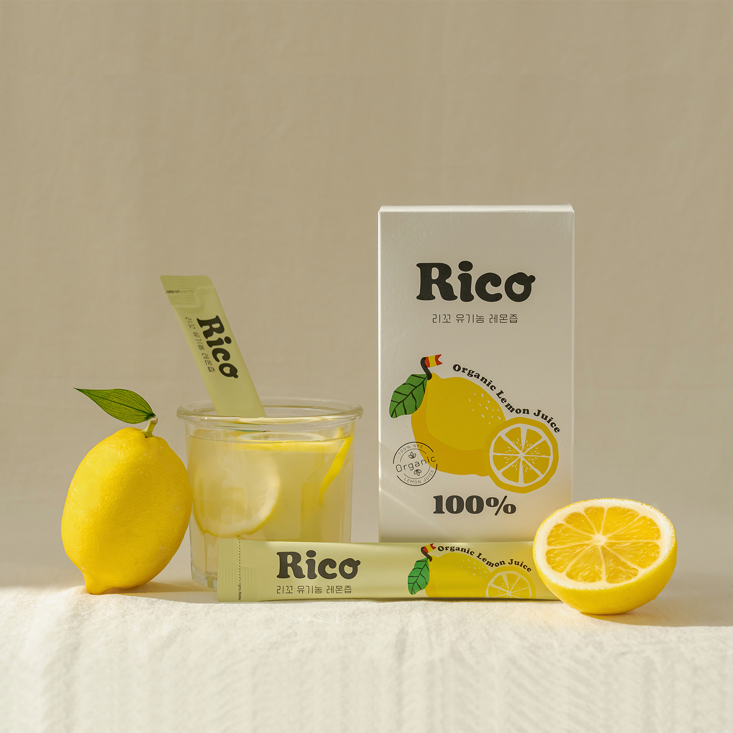 RICO Organic Lemon Juice _20g x 14_