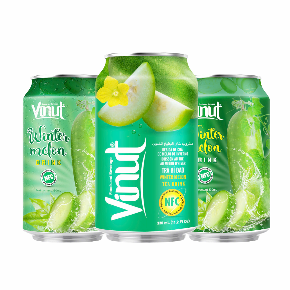 Vitamin 330ml Winter Melon Fruit Juice Drink _ Free Sample _ Private Label OEM_Wholesale Beverage