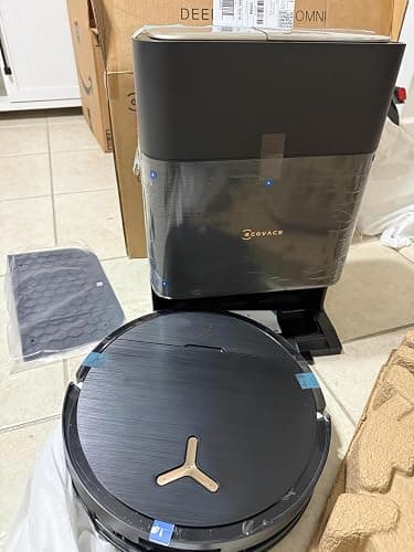 ECOVACS DEEBOT X12 OMNICYCLONE Robot Vacuum Pre_Spray Roller Mop Bagless Station Power Boost