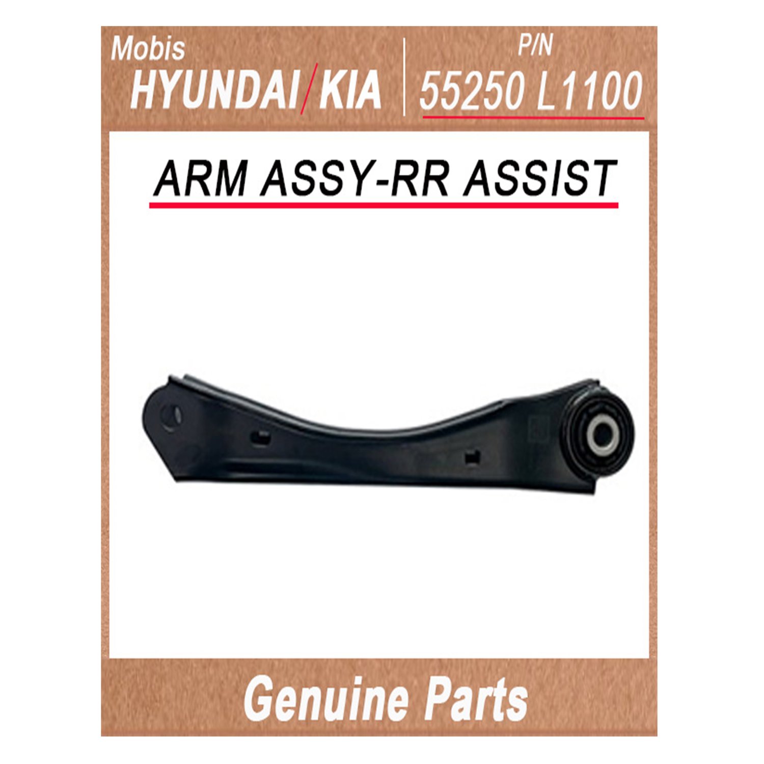 55250L1100 _ ARM ASSY_RR ASSIST _ Genuine Korean Automotive Spare Parts _ Hyundai Kia _Mobis_