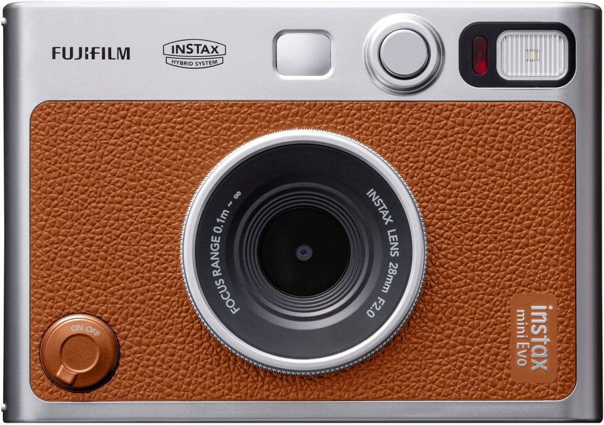 Fujifilm _ INSTAX MINI Evo Brown Instant Film Camera