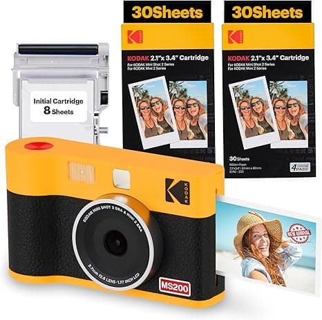 KODAK Mini Shot 2 ERA 4PASS 2_in_1 Instant Camera and Photo Printer