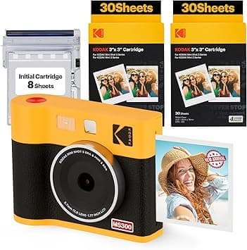 KODAK Mini Shot 3 ERA 4PASS 2_in_1 Instant Camera and Photo Printer