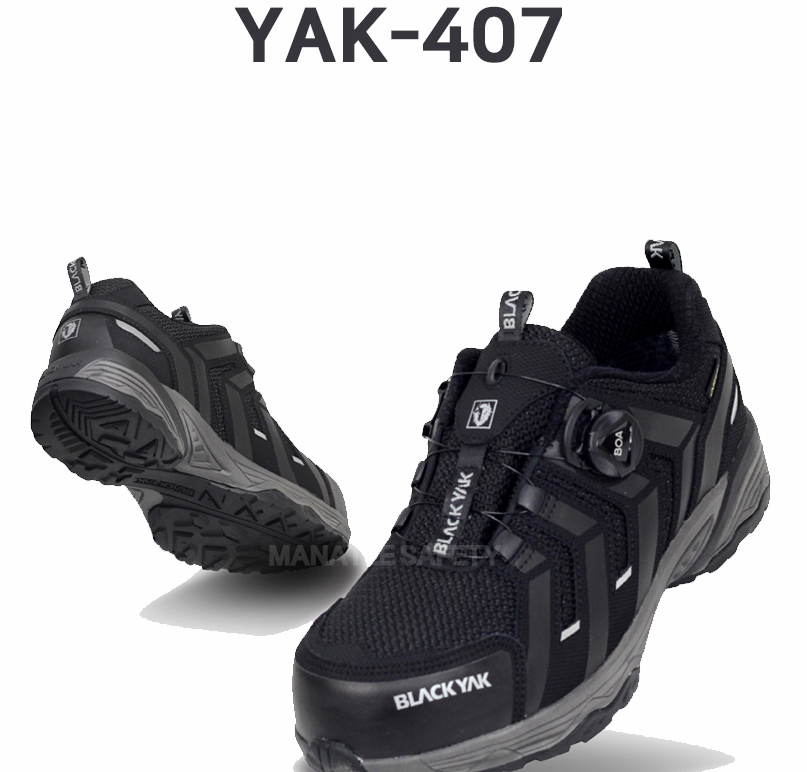 Safety Shoes_ BLACK YAK_ YAK_407