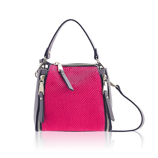 Reve Zipper Tote Bag Cherry Pink _TH8CBT01CHPF_