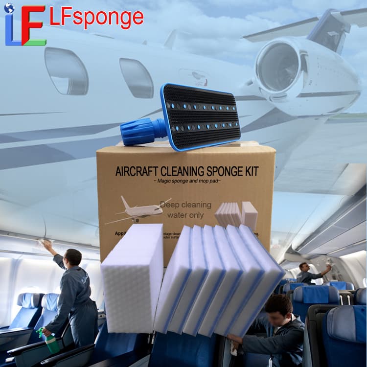 Sell Aircaft cleaning sponge kit magic sponge and mop pad