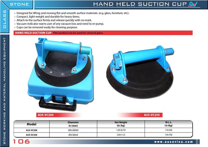 HAND HELD SUCTION CUP