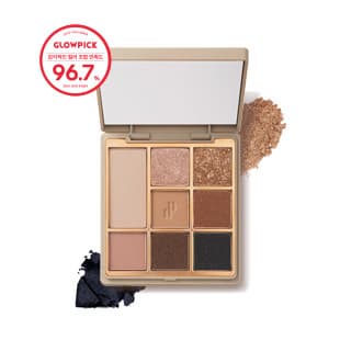 Heart Percent Dote On Mood Eye Palette _02 BROWN FACETS