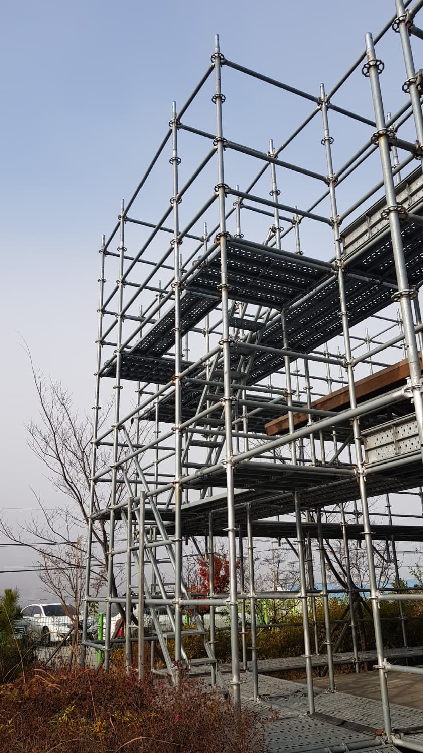 System scaffolding_ shuttering_ propping or pitpropping