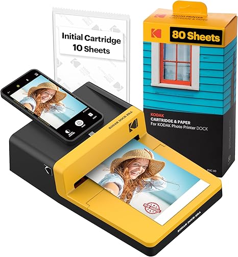 KODAK Dock ERA Plus 4PASS Instant Portable Photo Printer _4x6_