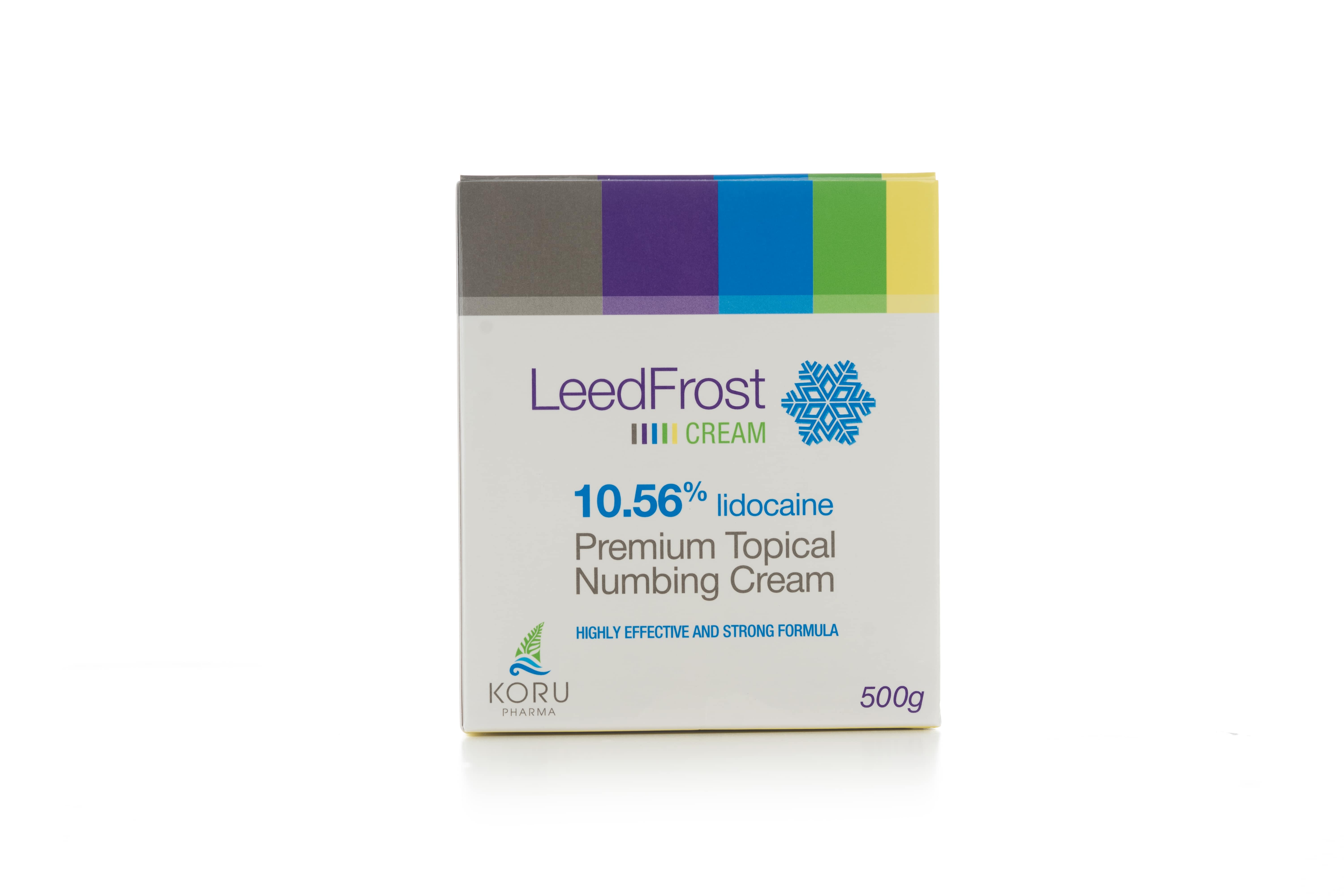 LeedFrost Cream 500 g _ Premium topical numbing cream