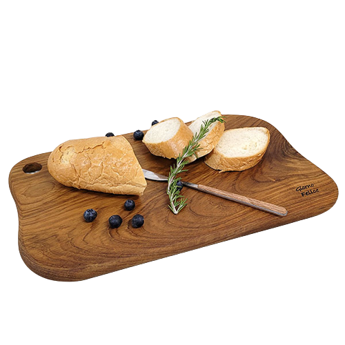 Premium Teak Wooden Cutting Board Antibacterial Double sided Chopping Boards